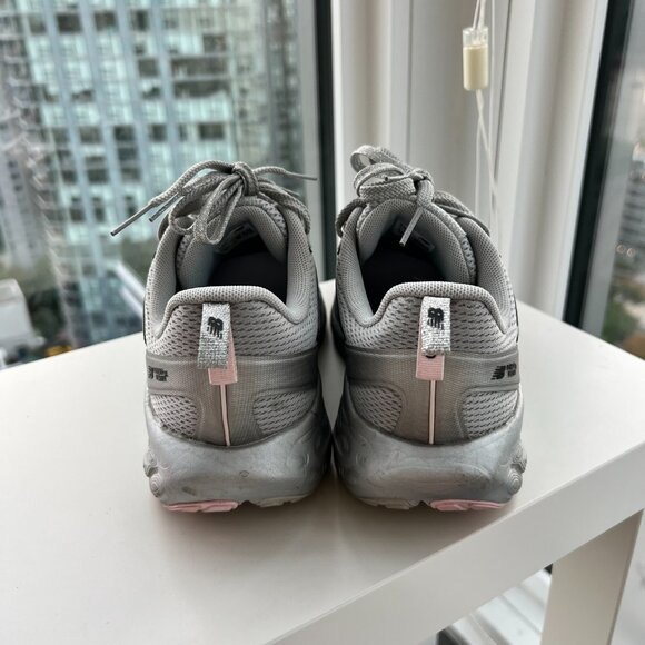 GANNI x New Balance Silver and Pink FFT Trainers - Picture 8 of 9